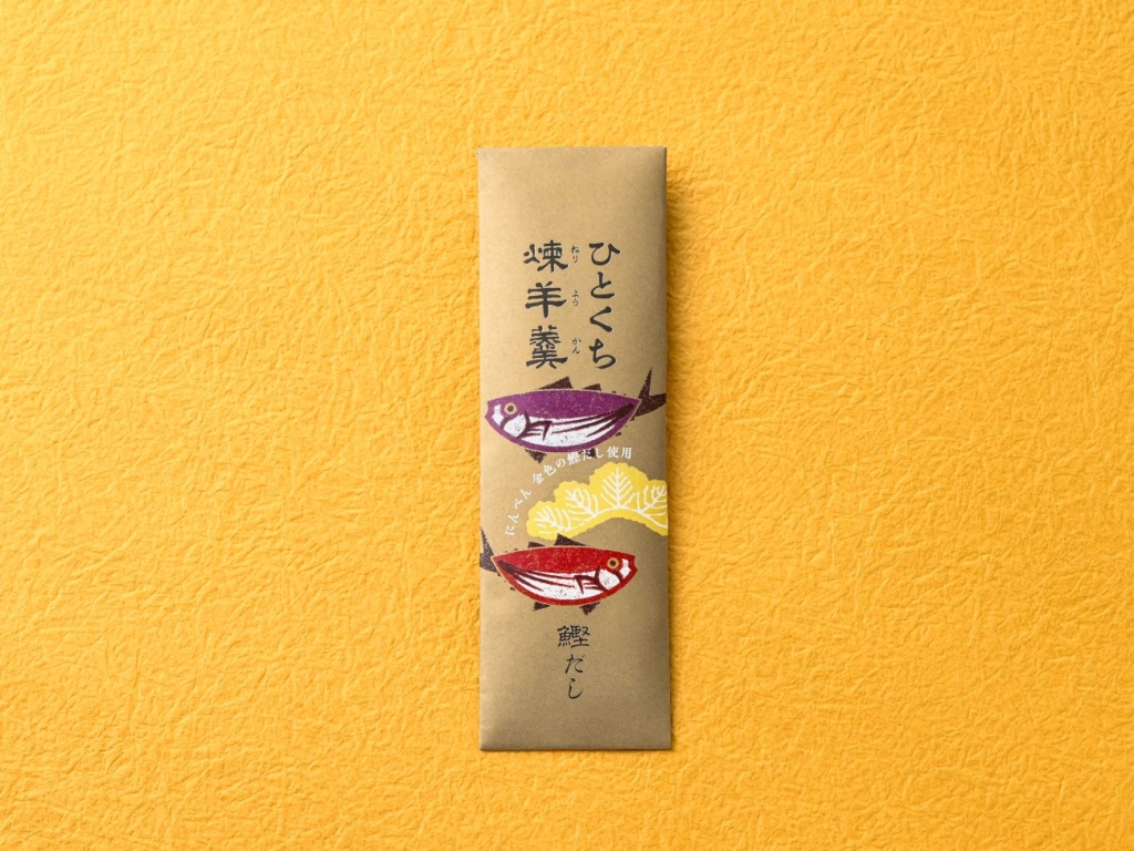 「ひとくち煉羊羹 鰹だし」