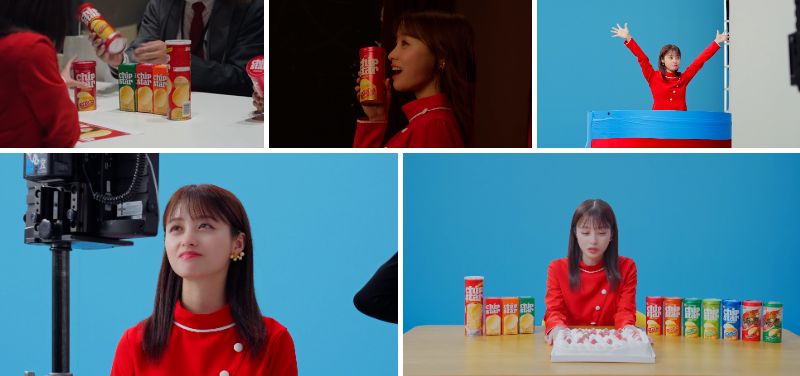 インタビュー･メイキング動画の様子