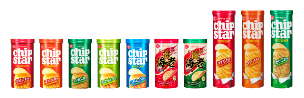 「チップスター」ラインアップのイメージ