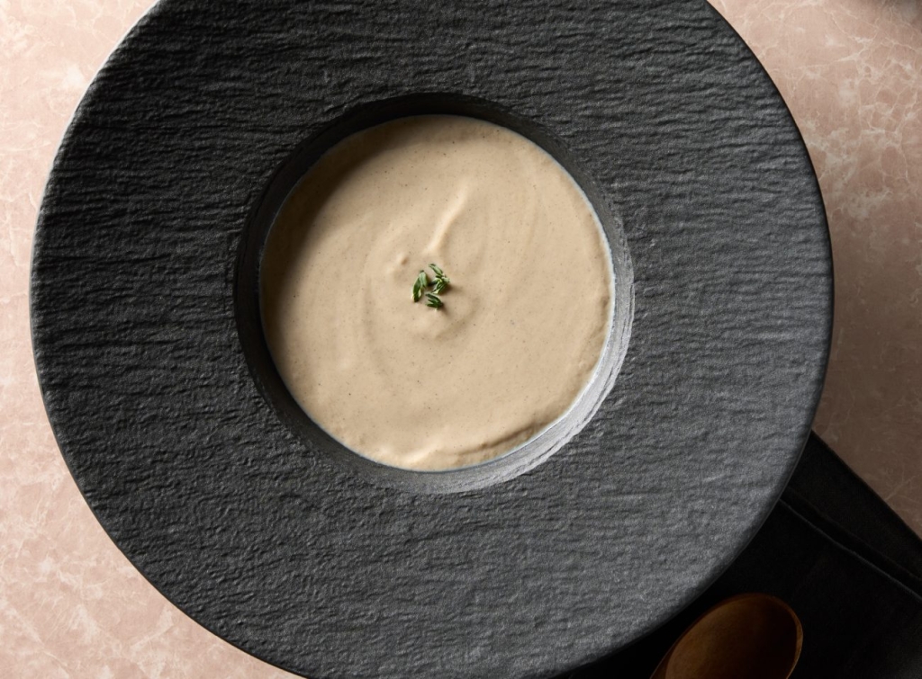 4種きのこのなめらかポタージュ