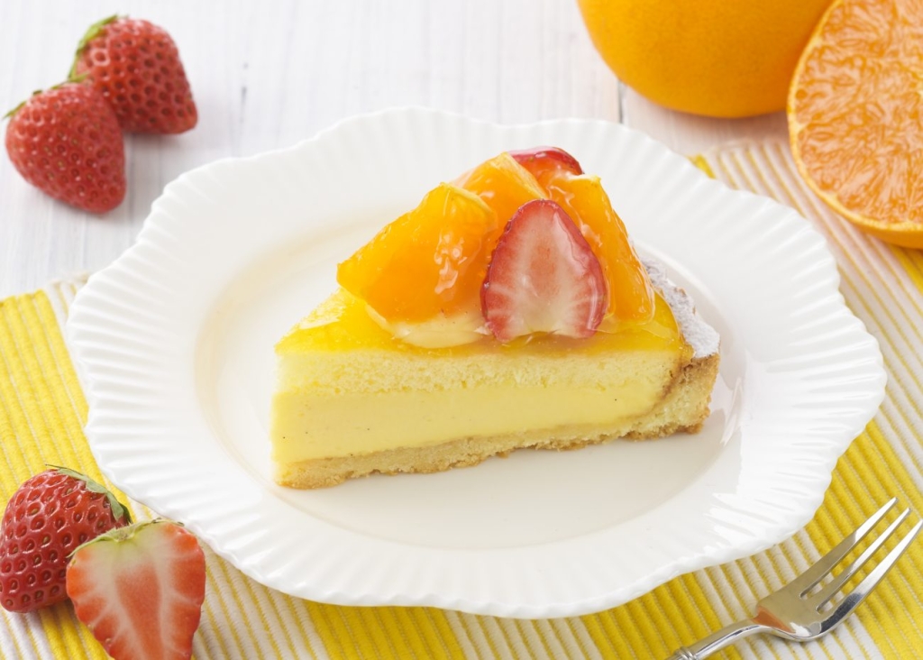 せとかと紅ほっぺ苺のタルト