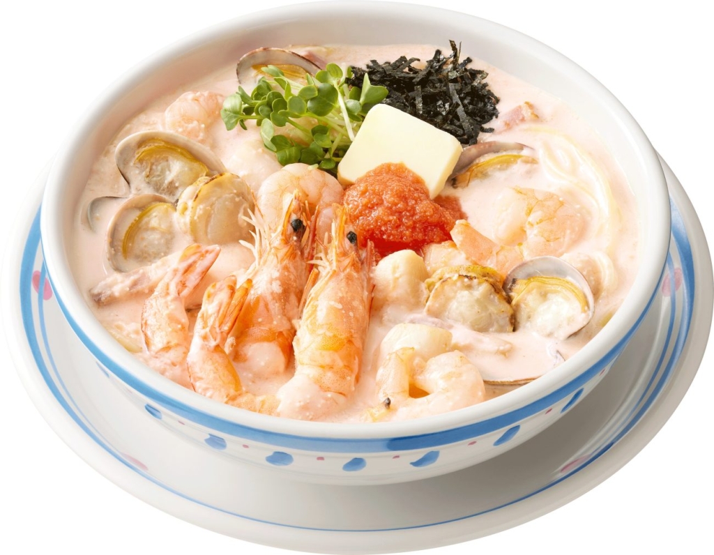 「～スープパスタ～エビの明太子クリームスープ」税込1,419円