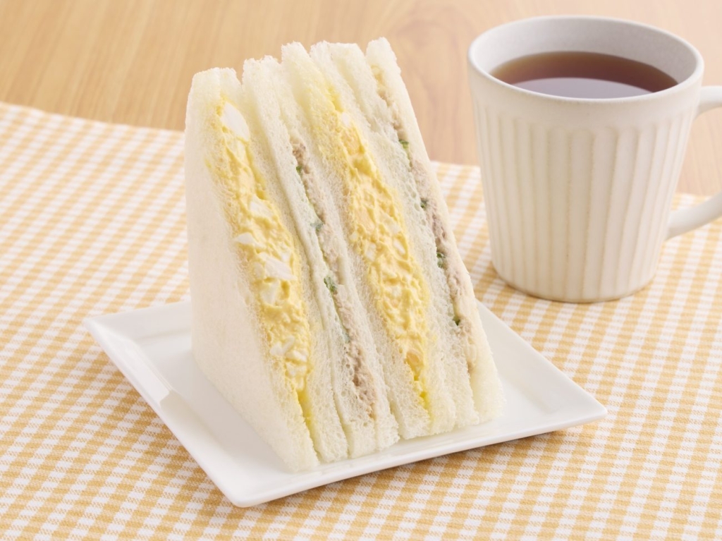 ツナたまごサンド　増量