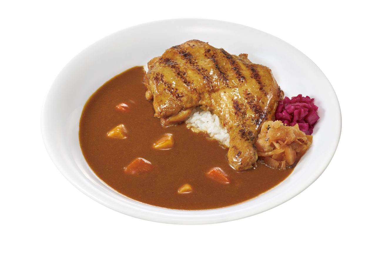 「炭火焼きほろほろチキンカレー」