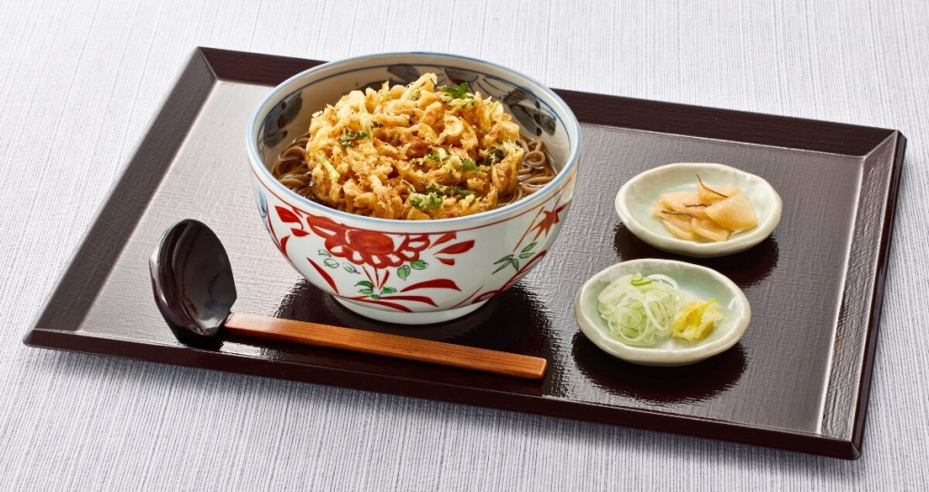 桜海老のかき揚げそば