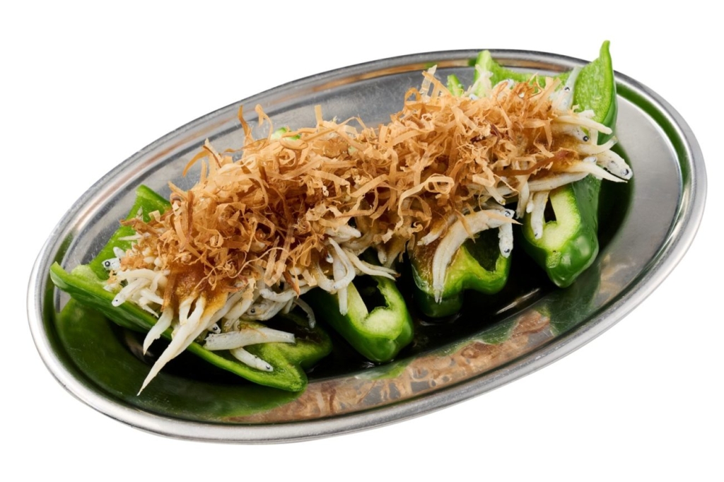 しらすたっぷりピーマン 4個