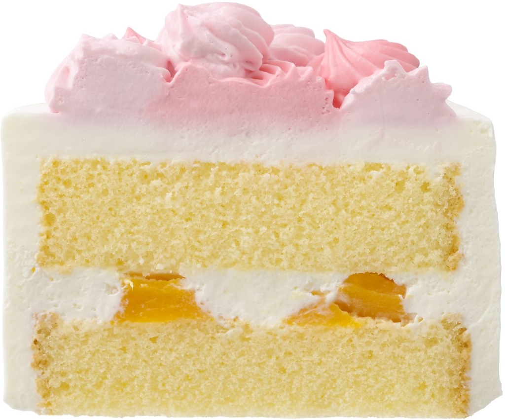 「ディズニー ハピネスケーキ」断面