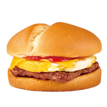 エッグ&チーズビーフバーガー