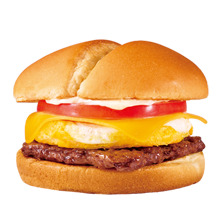 エッグ&トマトチーズビーフバーガー