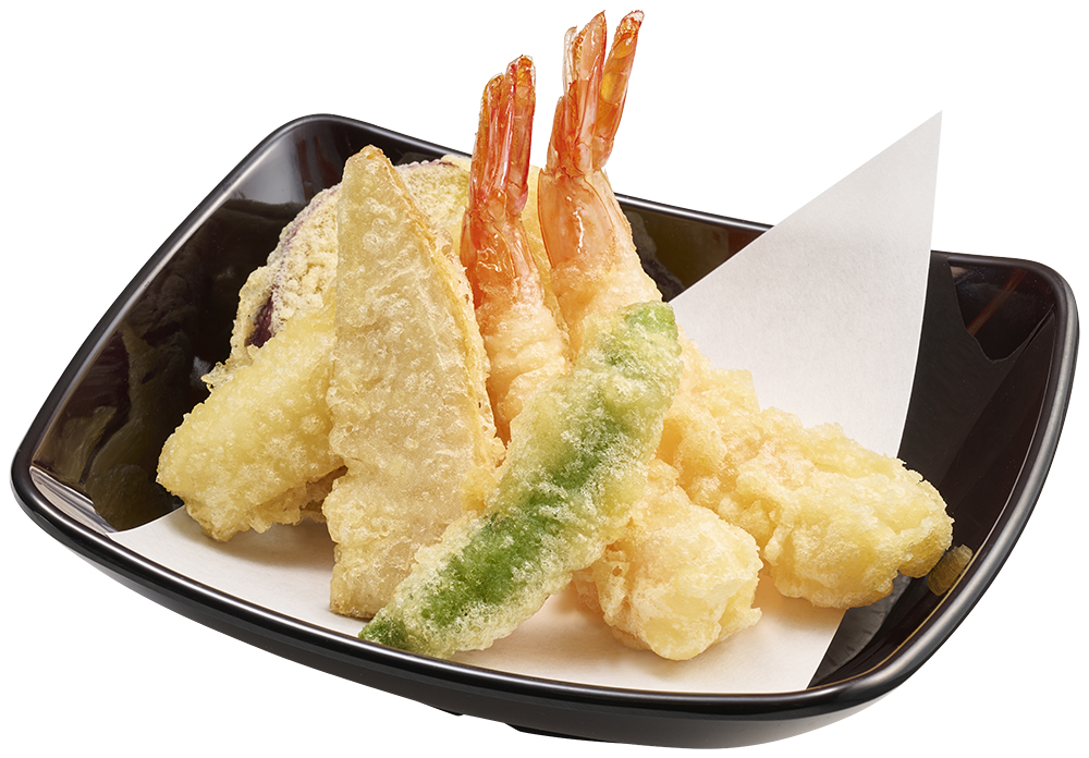 春の山海の幸 天ぷら盛り（えび天）