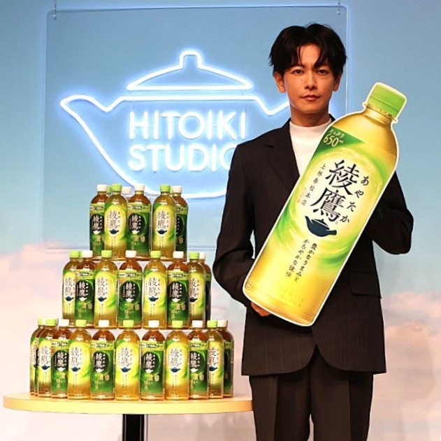 新ブランドバサダーの佐藤健さん