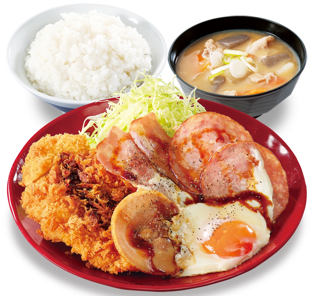 ウルトラエッグカツ定食