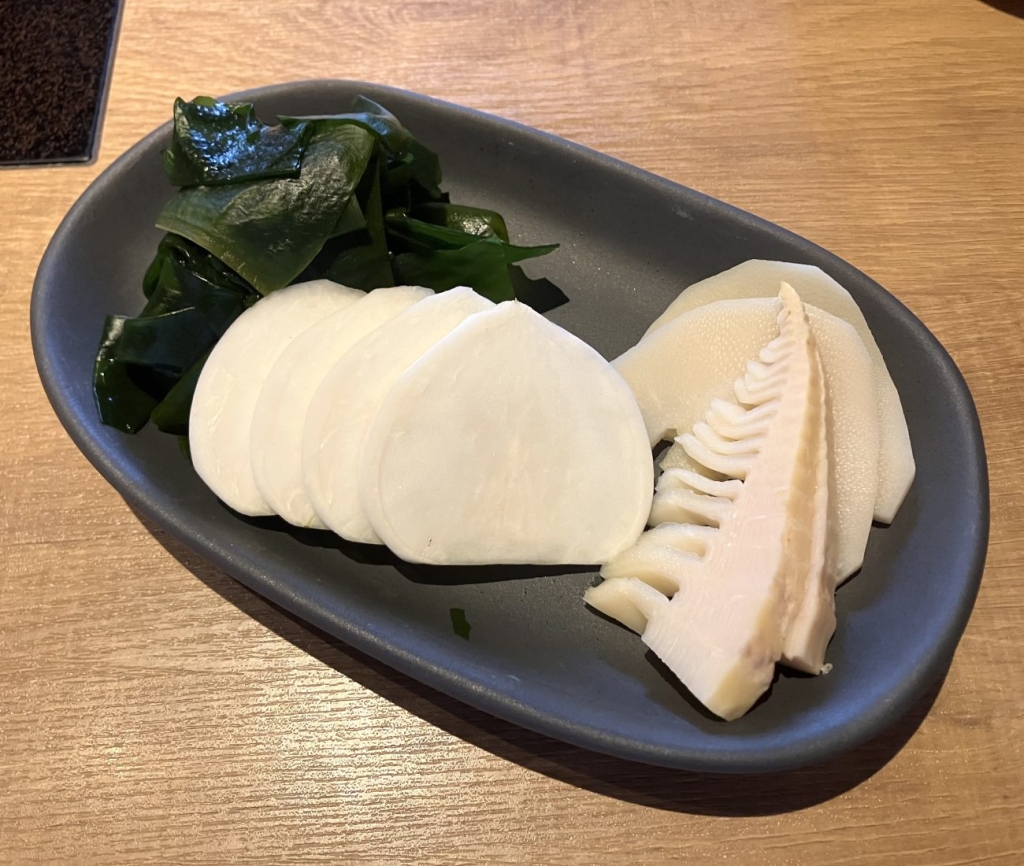 春野菜３種（わかめ、かぶ、たけのこ）