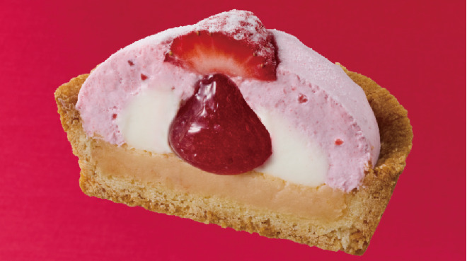 chi Café×ICHIBIKO いちごのフロマージュタルト