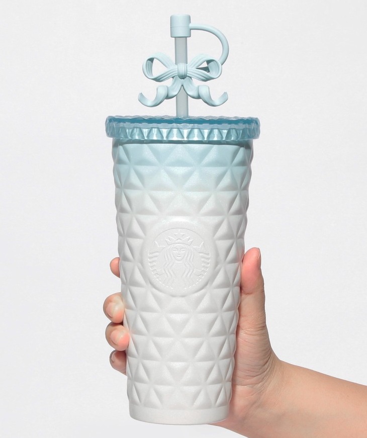 ステンレスコールドカップタンブラーナチュラルブルーグラデーション591ml