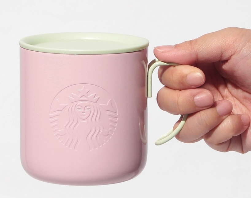 ステンレスマグピンク355ml