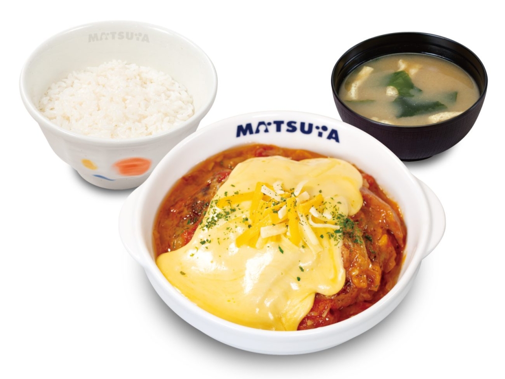 煮込みキャベツのチーズトマトハンバーグ