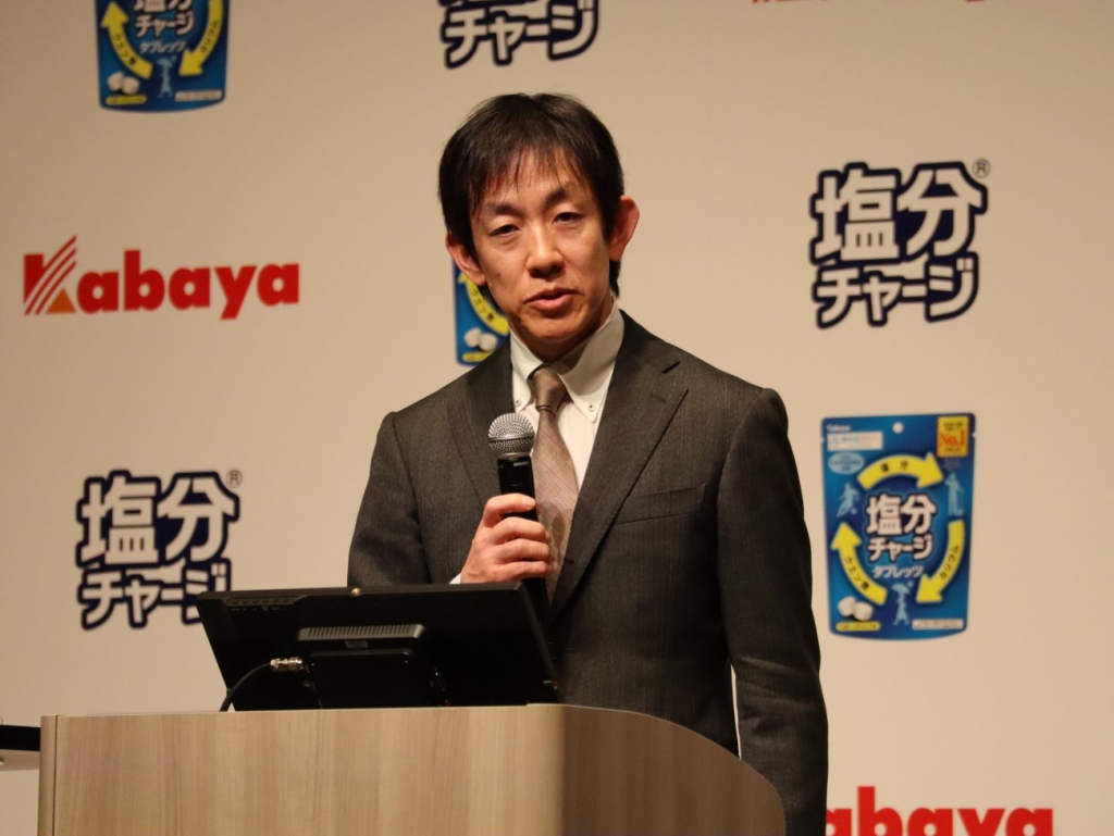 カバヤ食品の宮川本部長