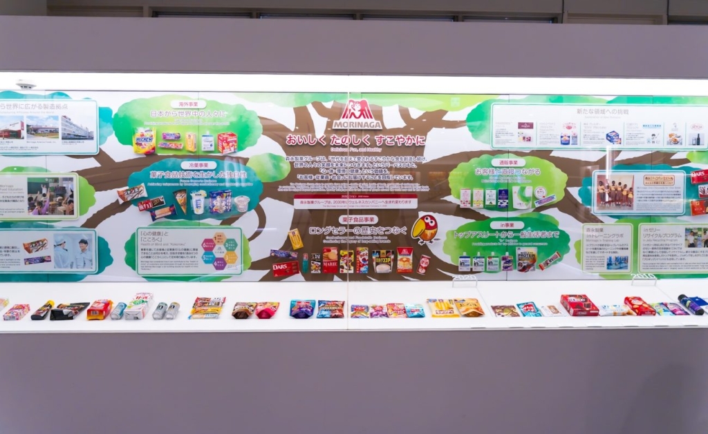 「パーパス」の常設展示を新設 企業理念や活動の全体像を森の木で表現した