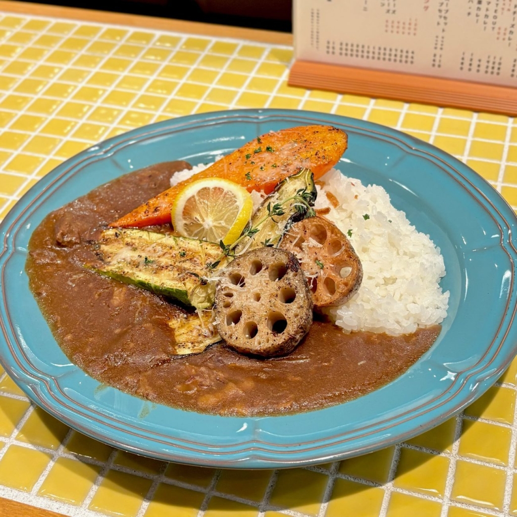 「グリル野菜カレー」1280円