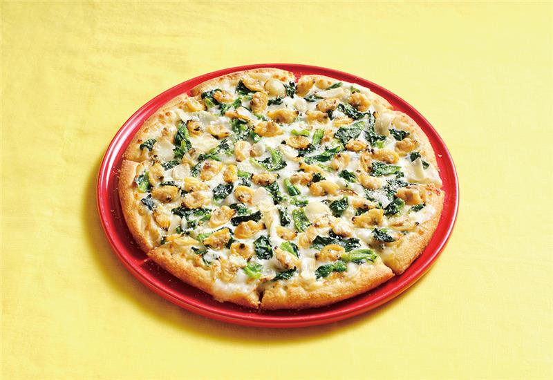 あさりと菜の花のホワイトソース（北海道産ホワイトソース使用）