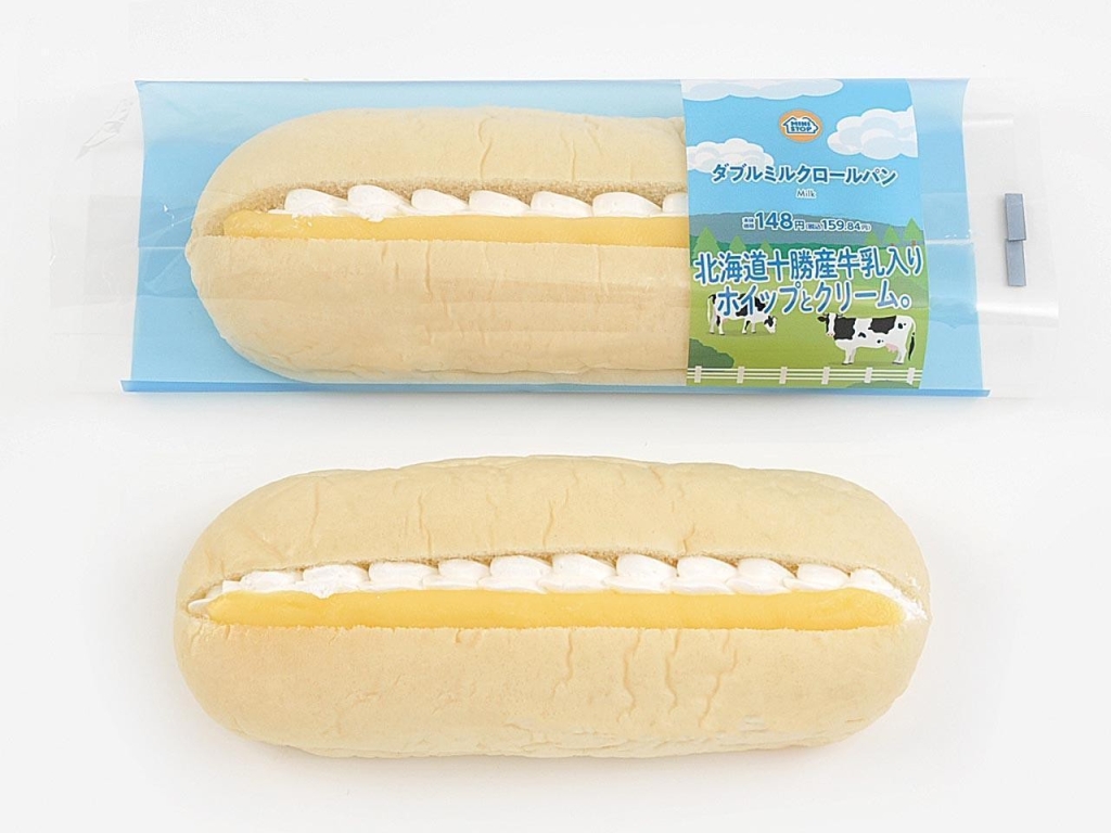 ダブルミルクロールパン 税込159.84円
