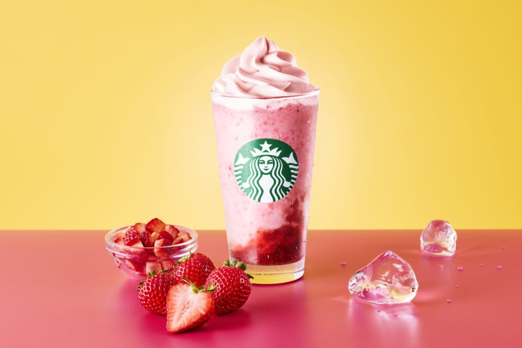 My フルーツ フラペチーノ ストロベリー