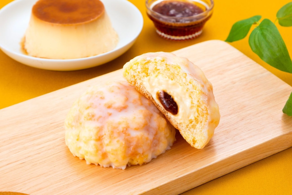 冷やして食べる くりーむメロンパン カスタードプリン風