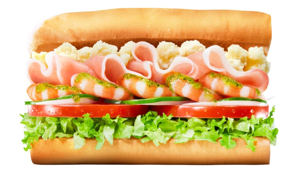 バジル&えび生ハムポテト