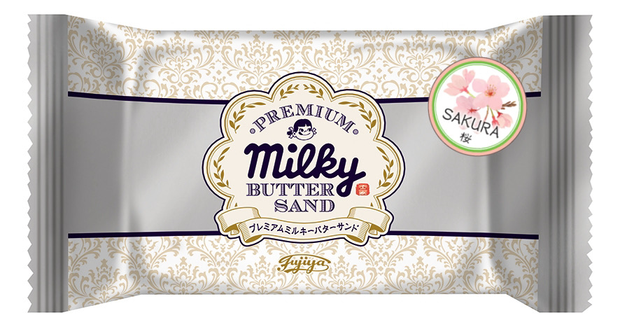 プレミアムミルキーバターサンド(桜) 300円