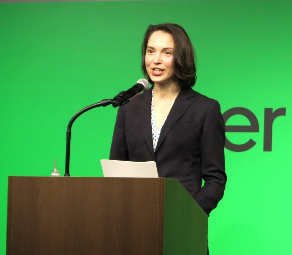 ユリア･ブロヴキナ氏