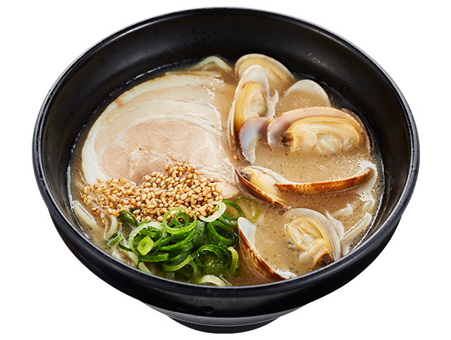 あさりとチャーシューの豚骨春ラーメン