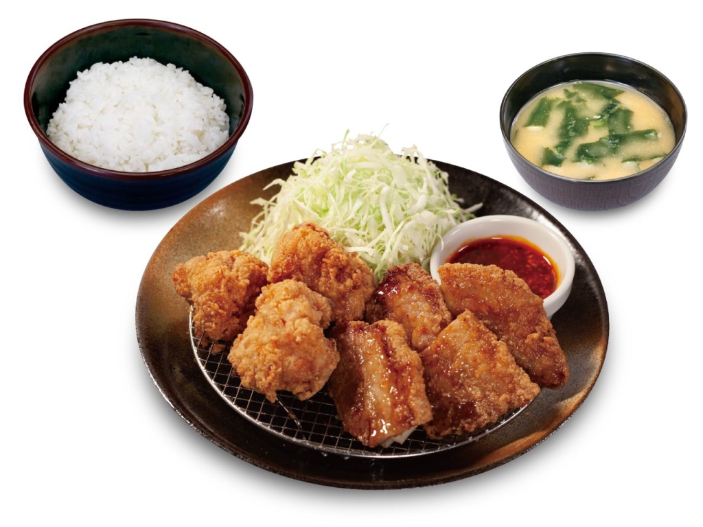 唐揚げ&ムートート定食