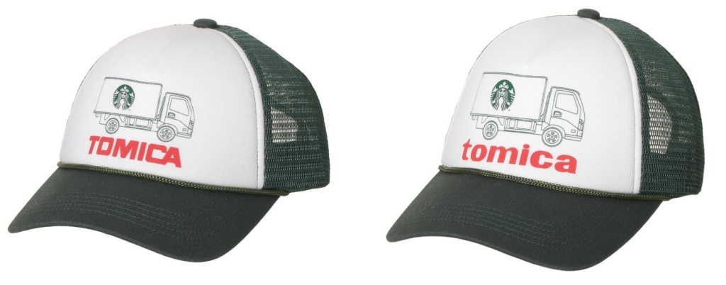 トラックプリントキャップ(キッズ／大人)