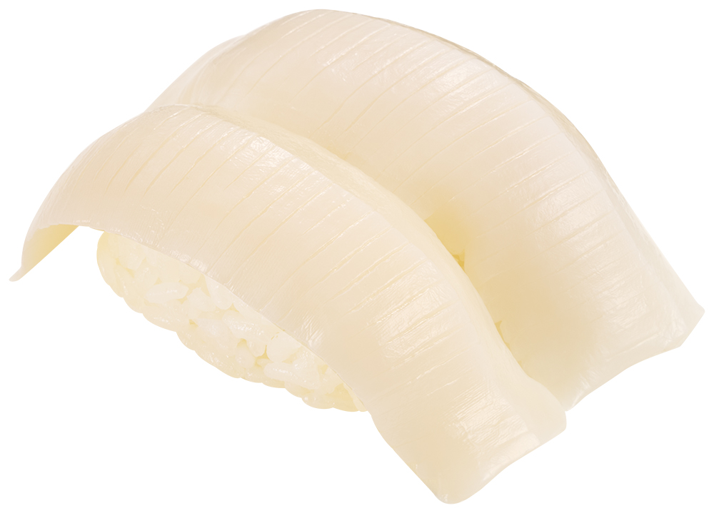 大切りいか（2貫120円～）