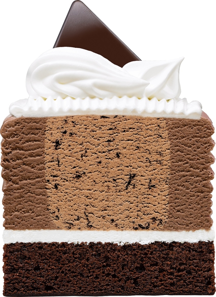 31 ダブルチョコレートケーキ made from チョコレートフレーバーズ 断面