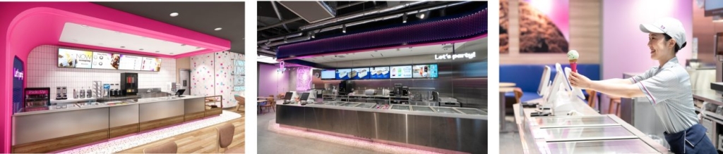 オリジナルの新型フレーバーショーケース