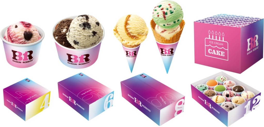 サーティワン 新パッケージデザイン