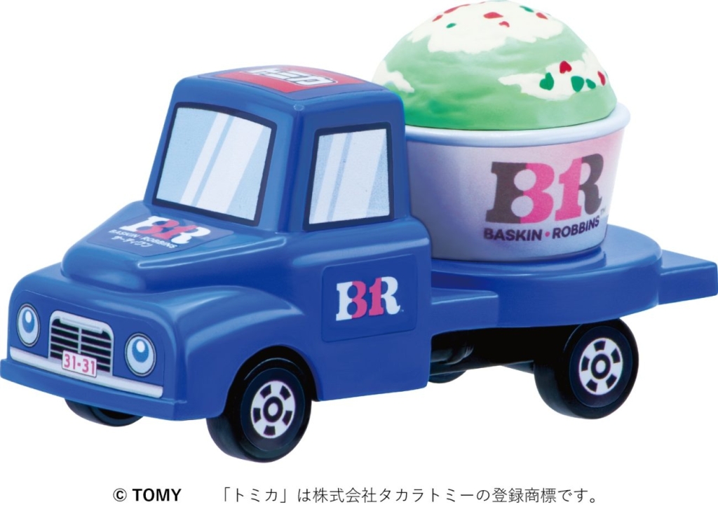 サーティワン アイスクリーム ポッピングシャワー トラック