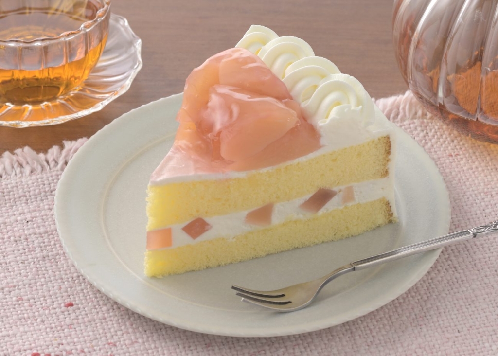 白桃のショート