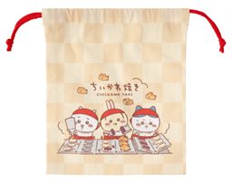 ちいかわ焼き 店員さんなほどよいサイズの巾着