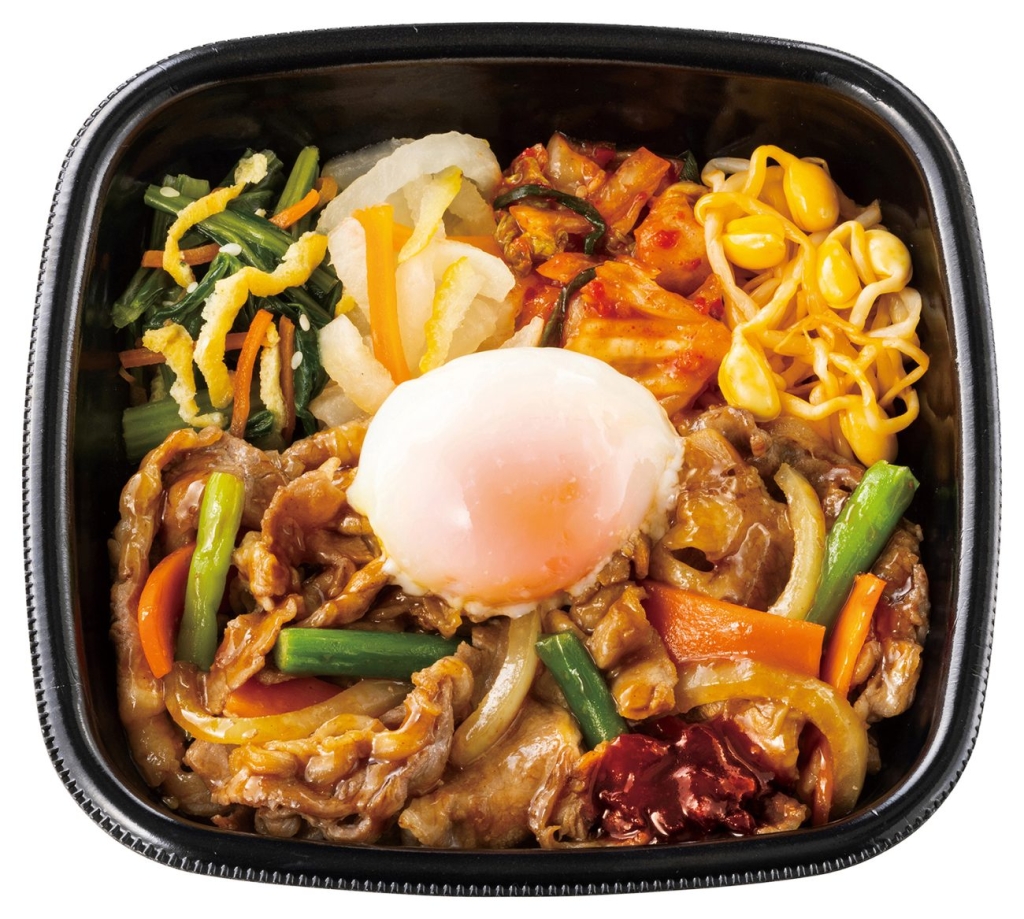 まぜて旨辛！ 温玉付き肉増し焼肉ビビンバ