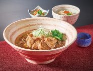 冷やし鶏そばとしらすといくらミニ丼セット