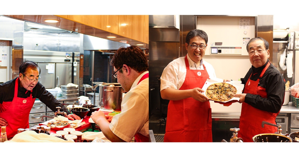 吉村家・吉村会長が監修した「横浜家系ラーメンピザ」