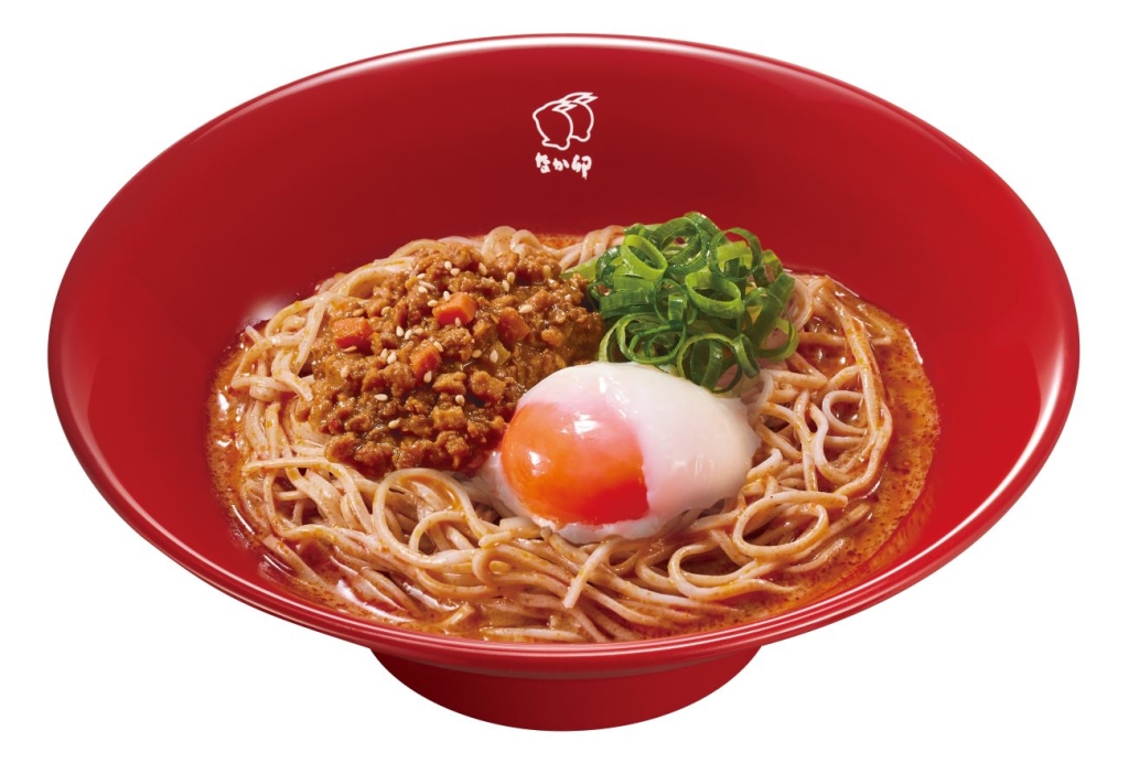 温たま冷やし担々そば