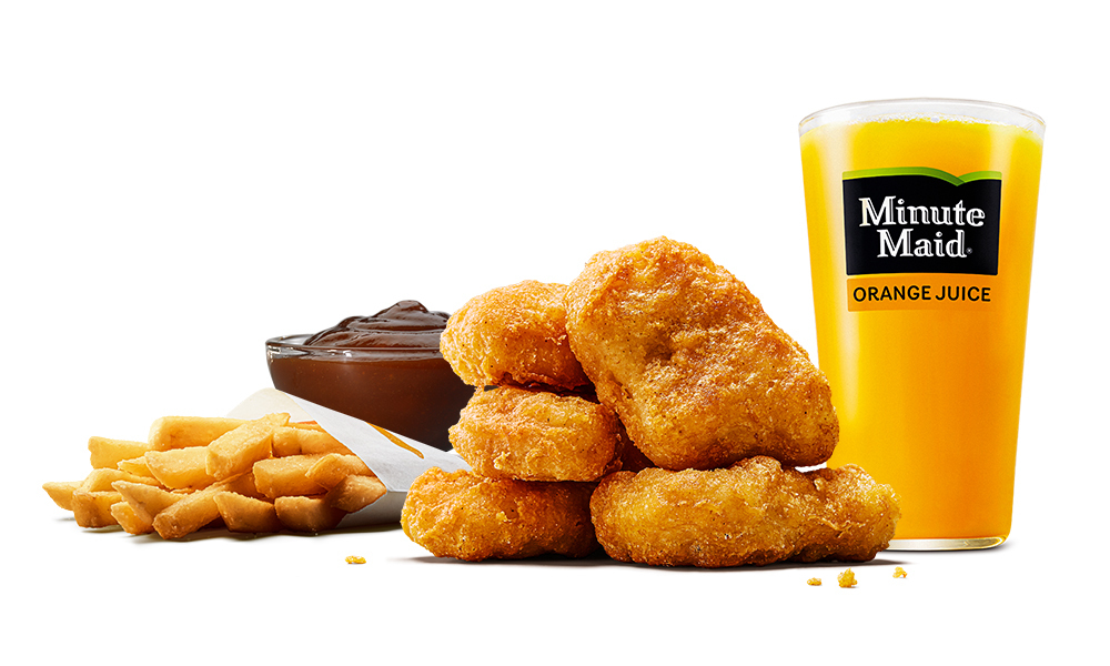 【お子様向けメニュー】チキンナゲット キッズセット