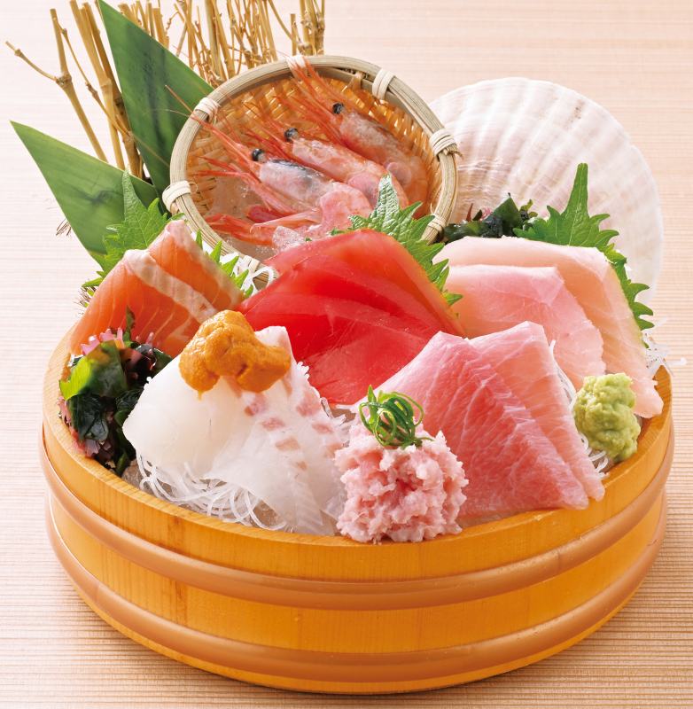 豪快刺身八種盛り