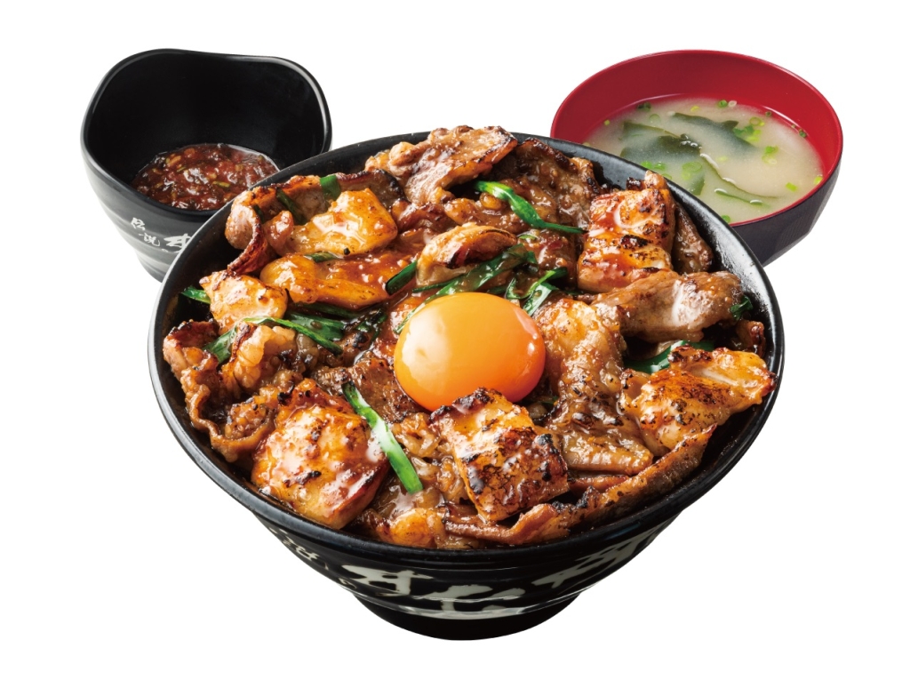 『大阪ホルモン牛カルビ焼肉丼 肉W盛り』2,090円（税込）