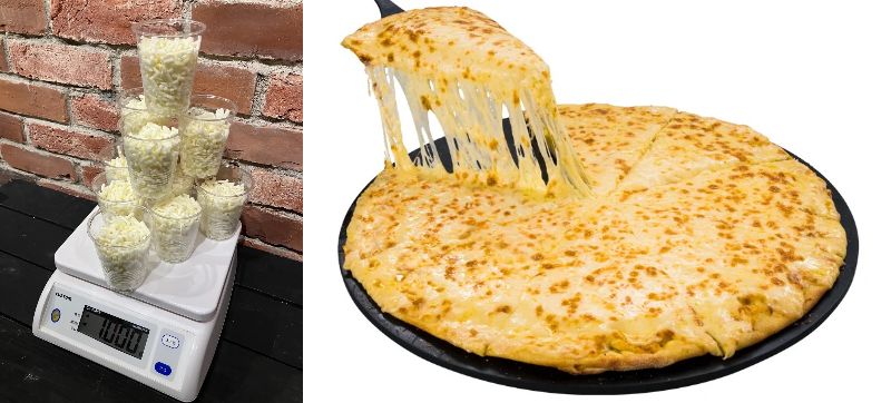 コップ約10杯分のとろ～りチーズ「ほぼ1kgウルトラチーズ」