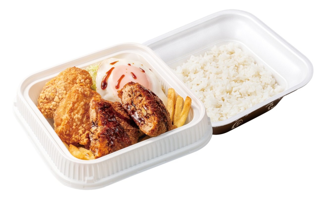 豚メンチからあげ盛り弁当【テイクアウト】